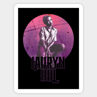 Lauryn Hill Bootleg Halftone Sticker